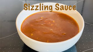 Sizzling Sauce Recipe  Restaurant Style Sauce [upl. by Normie67]