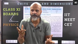 Units and Dimensions Part 3 Class XI Physics for Boards IIT  NEET  CET Physics [upl. by Lunt486]