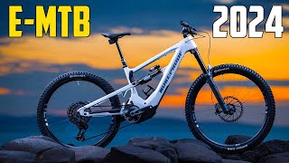 TOP 5 Best Electric Mountain Bikes 2024  Best EMTBs 2024 [upl. by Naujud]