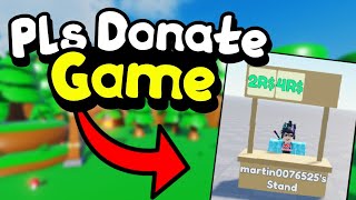 Roblox Studio How To Make A PLS DONATE GAME [upl. by Tarrel]