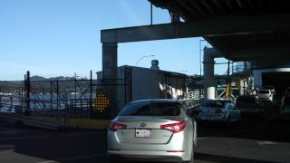 Driving on BC Ferry Nanaimo Vancouver island Canada [upl. by Ami]