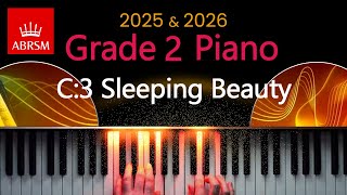 ABRSM 2025 amp 2026  Grade 2 Piano Exam  C3  Sleeping Beauty  Ivana Loudová [upl. by Allez28]