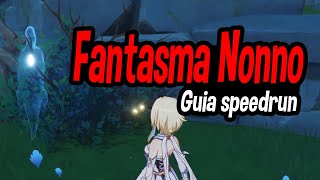 TODAS AS LOCALIZAÇOES DO FANTASMA NONNO  GUIA SPEEDRUN  ILHA TSURUMI  INAZUMA  GENSHIN IMPACT [upl. by Nanon127]