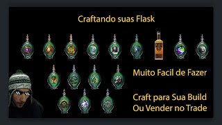 Craft  Como Craftar suas Flasks  Aula 2 [upl. by Ecidna65]