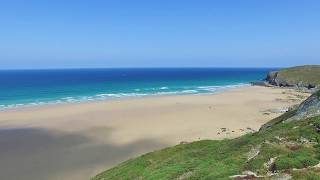 Watergate Bay Beach Newquay Cornwall [upl. by Pia]