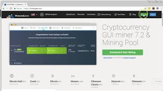 Minergate Quick Tutorial Getting Started with CryptoCurrency and Bitcoin [upl. by Atinihc336]