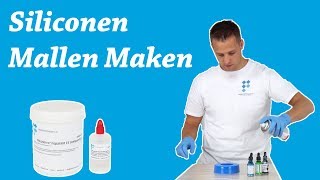 Hoe maak je mallen met Siliconenrubber  Maak zelf elke vorm na  DIY tutorial [upl. by Lyris]