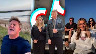 Tilly Ramsay and Gordon Ramsay TikTok Compilation [upl. by Kelam114]