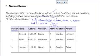 0609 Normalformen 3 Normalform [upl. by Anahpets559]