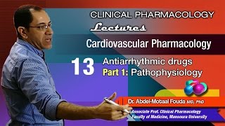 Cardiovascular Pharmacology Ar  13  Antiarrhythmic drugs Part1 [upl. by Gianna]