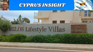 Milos Lifestyle Villas Protaras Cyprus  A Tour Around [upl. by Karlis]