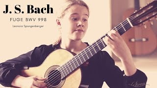 Leonora Spangenberger 11 plays Fuge BWV 998 by J S Bach on a 2004 Curt Claus Voigt [upl. by Eade]