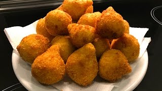 COXINHAS DE FRANGO NO THERMOMIXBIMBY® [upl. by Esma831]