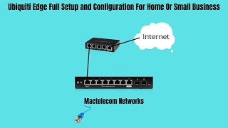 Ubiquiti Edge Full Setup and Configuration For Home Or Small Business [upl. by Pace657]