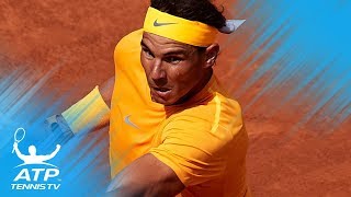 Nadal reaches 11th Tsitsipas first Barcelona final  Barcelona Open 2018 SemiFinal Highlights [upl. by Swarts455]