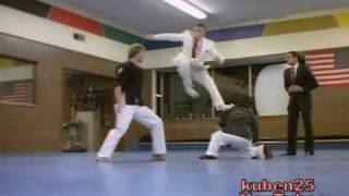 Van Damme Vs Karate master amp Student [upl. by Boarer]