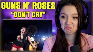 Guns N Roses  Dont Cry  FIRST TIME REACTION  Tokyo 1992 [upl. by Nostrebor]