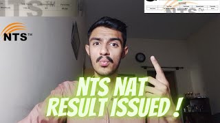 NTS NAT RESULT ISSUED  How to Prepare NTS NAT test  Tips to solve Nts [upl. by Arot141]