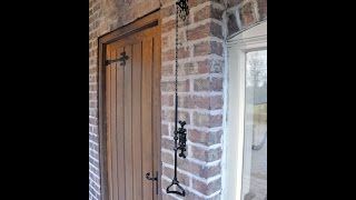 How to install a Downton Abbey type Butler Bell  Cast In Style  wwwcastinstylecouk [upl. by Eimia]