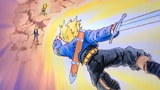 Android 18 Breaks Vegetas Arm With One Powerful Kick DBZ KAI [upl. by Budwig]