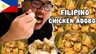 FILIPINO CHICKEN ADOBO Recipe [upl. by Llimaj]