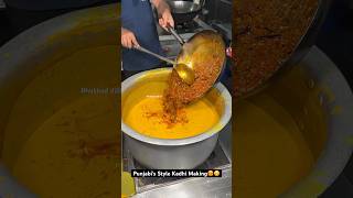 Punjabi’s Style Kadhi Making😍😋 Indian Street Food [upl. by Germaun260]