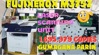 FujiXerox M375z Laser Scanning Unit Replacement Fujixerox M375 printer viral josantoner [upl. by Nodnol645]