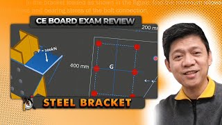 Civil Engineering Board Exam ReviewSteel Bracket [upl. by Gascony]