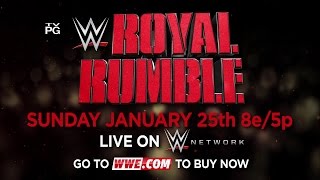 WWE ROYAL RUMBLE 2015 – CENA VS LESNAR VS ROLLINS JANUARY 25 LIVE ON WWE NETWORK [upl. by Asyral471]