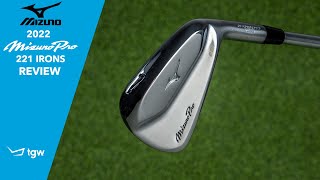 Mizuno Pro 221 Irons Review by TGW [upl. by Oiliduab]