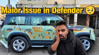 Problem with Land Rover Defender Kashmir To Kanyakumari Trip 1st Day CANCEL 🥺 [upl. by Anialed]