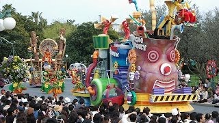 【19832013】東京ディズニーランド デイ・パレードの歴史 Tokyo Disneyland [upl. by Bela]