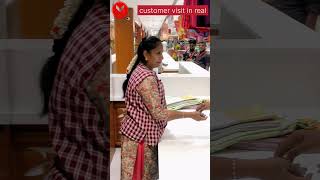 MANDHIRI SILKS AND READYMADE trending not scripted real customer visited only [upl. by Hardigg]