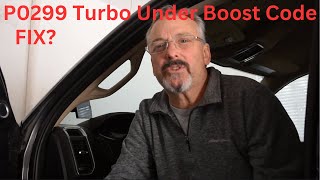 2021 Ram 2500 67 Cummins P0299 Code Turbo Under Boost Code – Diagnosis and Fix [upl. by Sukey]