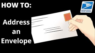 HOW TO fill out  address an envelope [upl. by Scornik]