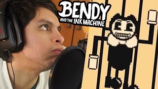 CANTANDO BENDY AND THE INK MACHINE MIENTRAS JUEGO SU FANGAME RUSO  DeGoBooM [upl. by Trill]