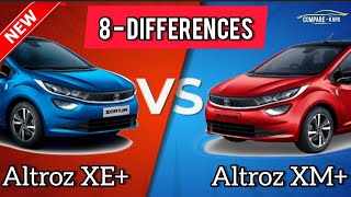 2021 Tata Altroz XE vs XM  Detailed Comparison in Hindi  Compare Karo [upl. by Letsirk]