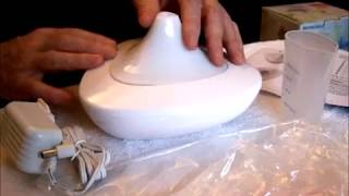 SilverCrest Aroma Diffuser Review and Unboxing with Demonstration [upl. by Tigirb]