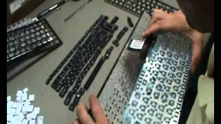 Ремонт переборка клавиатуры ноутбука repair bulkhead laptop keyboard [upl. by Aicenert]