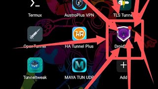 DROID VPN CURRENT SETTINGS ONE TAP TO CONNECT [upl. by Arimas]