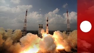 India first mission to Mars Launch of PSLVC25 ISRO spacecraft [upl. by Alyhc]