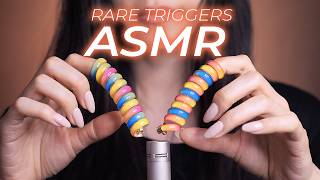 ASMR 10 Rare Triggers for People Who Don’t Get Tingles No Talking [upl. by Kinnie604]