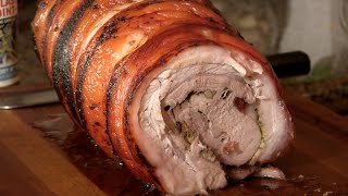 Porchetta Recipe On the Napoleon Grill [upl. by Oeak543]