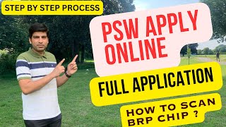 HOW TO APPLY PSW  ONLINE FULL APPLICATION  STEP BY STEP PROCESS  psw internationalstudents uk [upl. by Enihpled]