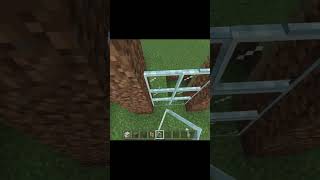 How to make a BIRCH DIRT HOUSE in Minecraft [upl. by Millard]