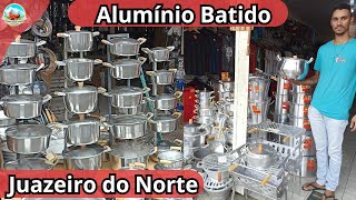 FEIRÃO DAS PANELAS DE ALUMÍNIO BATIDO JUAZEIRO DO NORTECE ONDE TUDO COMEÇOU Parte 02 nordeste [upl. by Letreece]