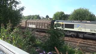 class 66793 at Ashford Victoria Road Bridge [upl. by Dnar830]