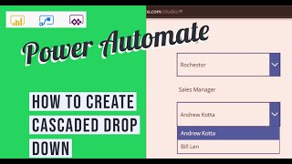 Cascaded DropDown with PowerApps [upl. by Eatnwahs286]