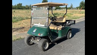 Lot F0200 EZGO Golf Cart [upl. by Annim]