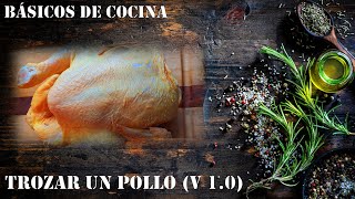 Trozar un pollo en menos de cinco minutos No apto para sensibles [upl. by Tevlev507]